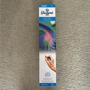 Diamond Art Kit with Northern Lights Design